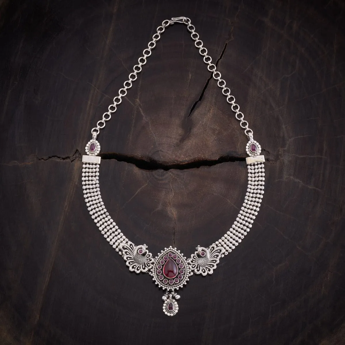 92.5 Silver Necklace 163056