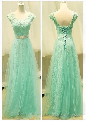 Alluring Tulle V-Neck  Prom Dress