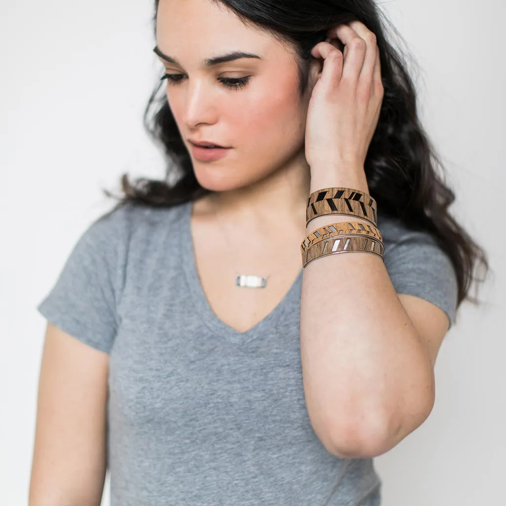Diagonal Thin Cuff