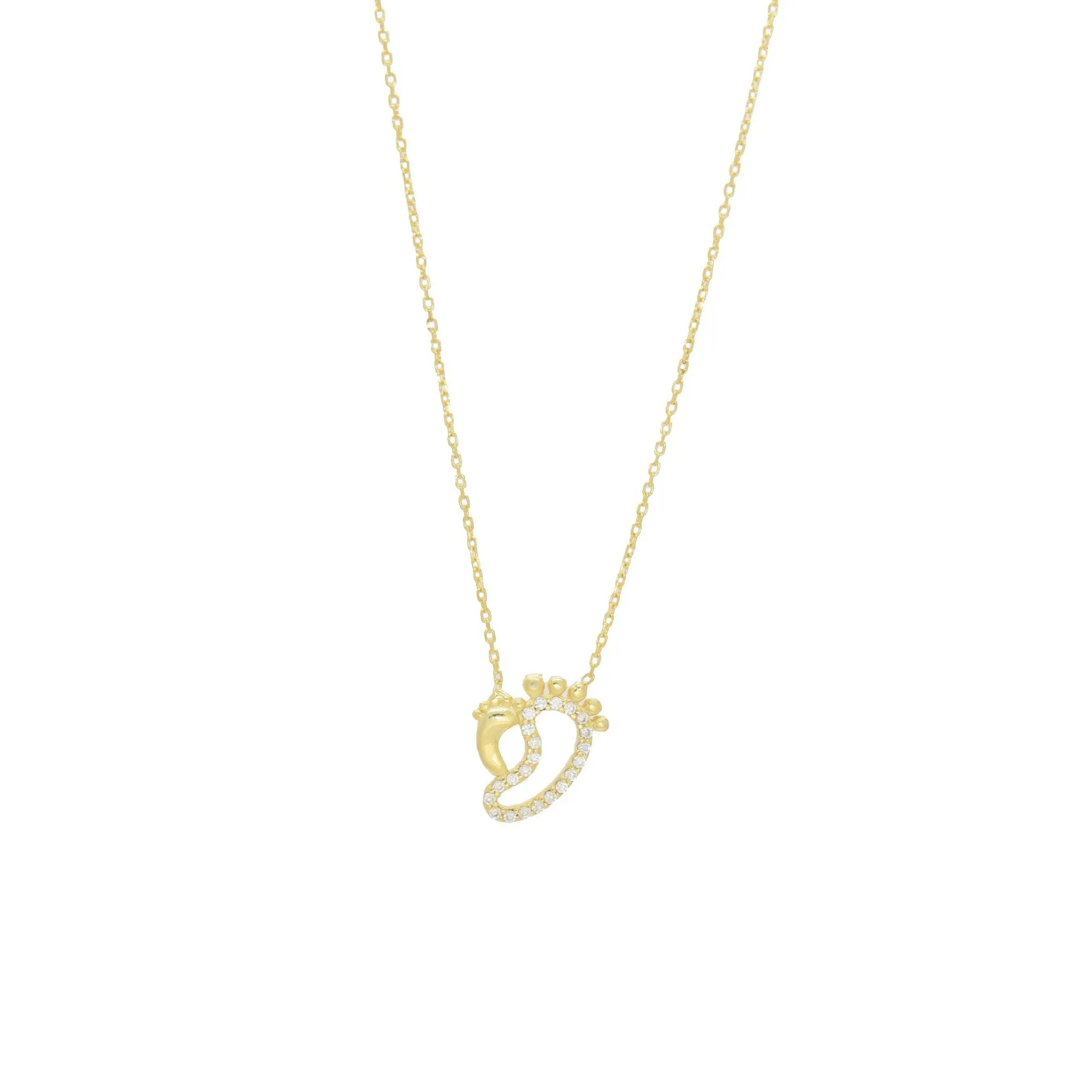 Feet Necklace