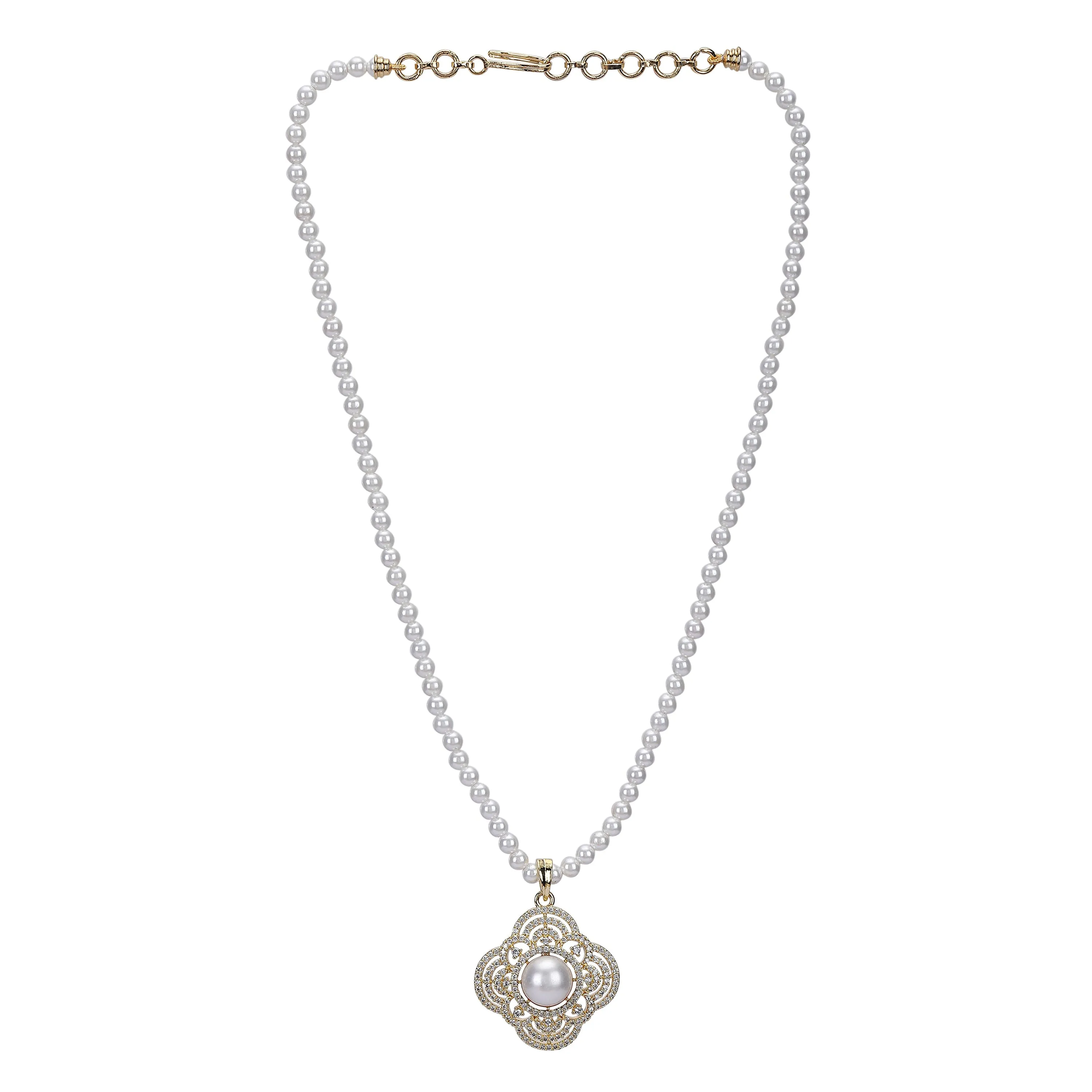 Karuna Waani Zircon  Pendant  Set