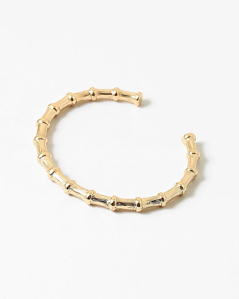 Metal Bamboo Cuff