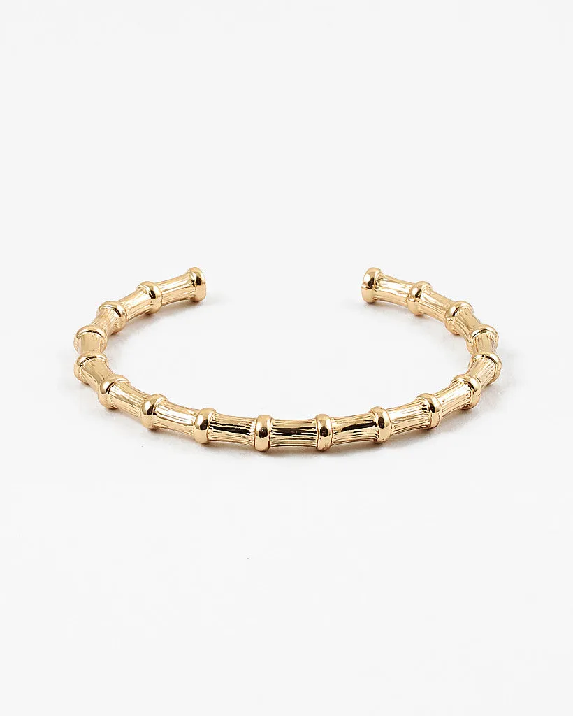 Metal Bamboo Cuff