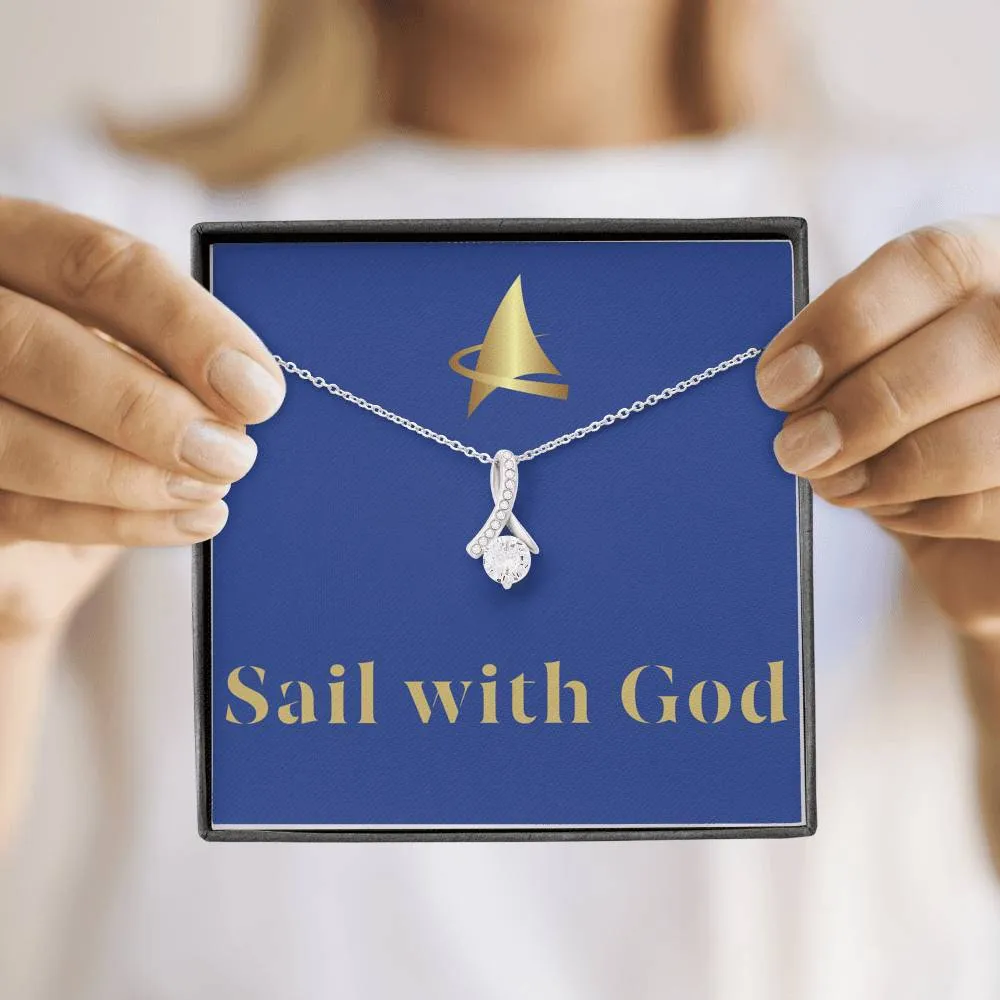 "Sail with God" Alluring Beauty Necklace