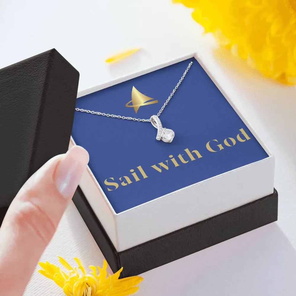 "Sail with God" Alluring Beauty Necklace