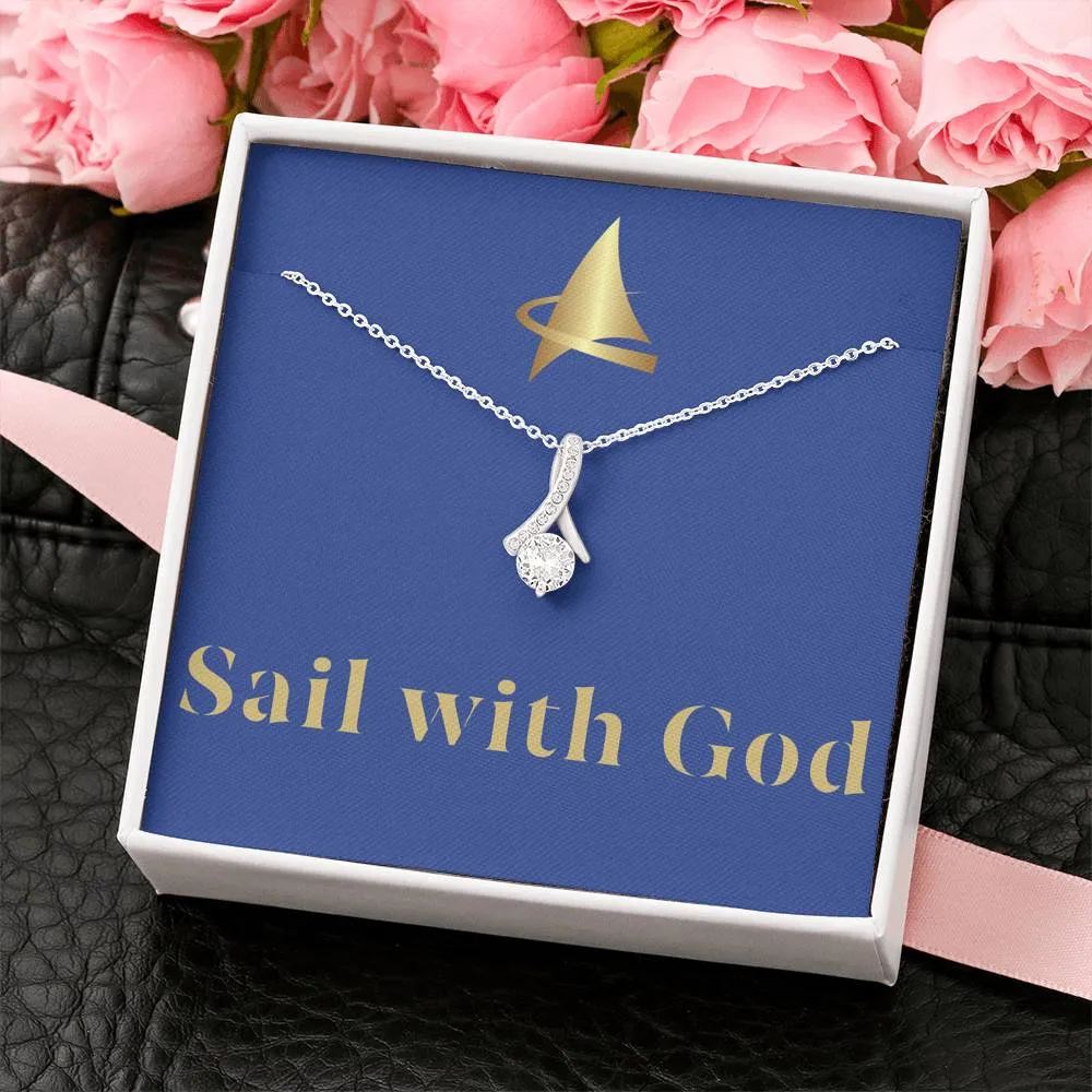 "Sail with God" Alluring Beauty Necklace