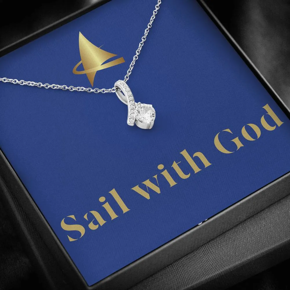 "Sail with God" Alluring Beauty Necklace