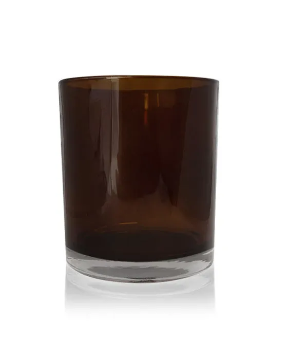 Small Classic Tumbler - Dark Amber Jar Inner Spray 145mls
