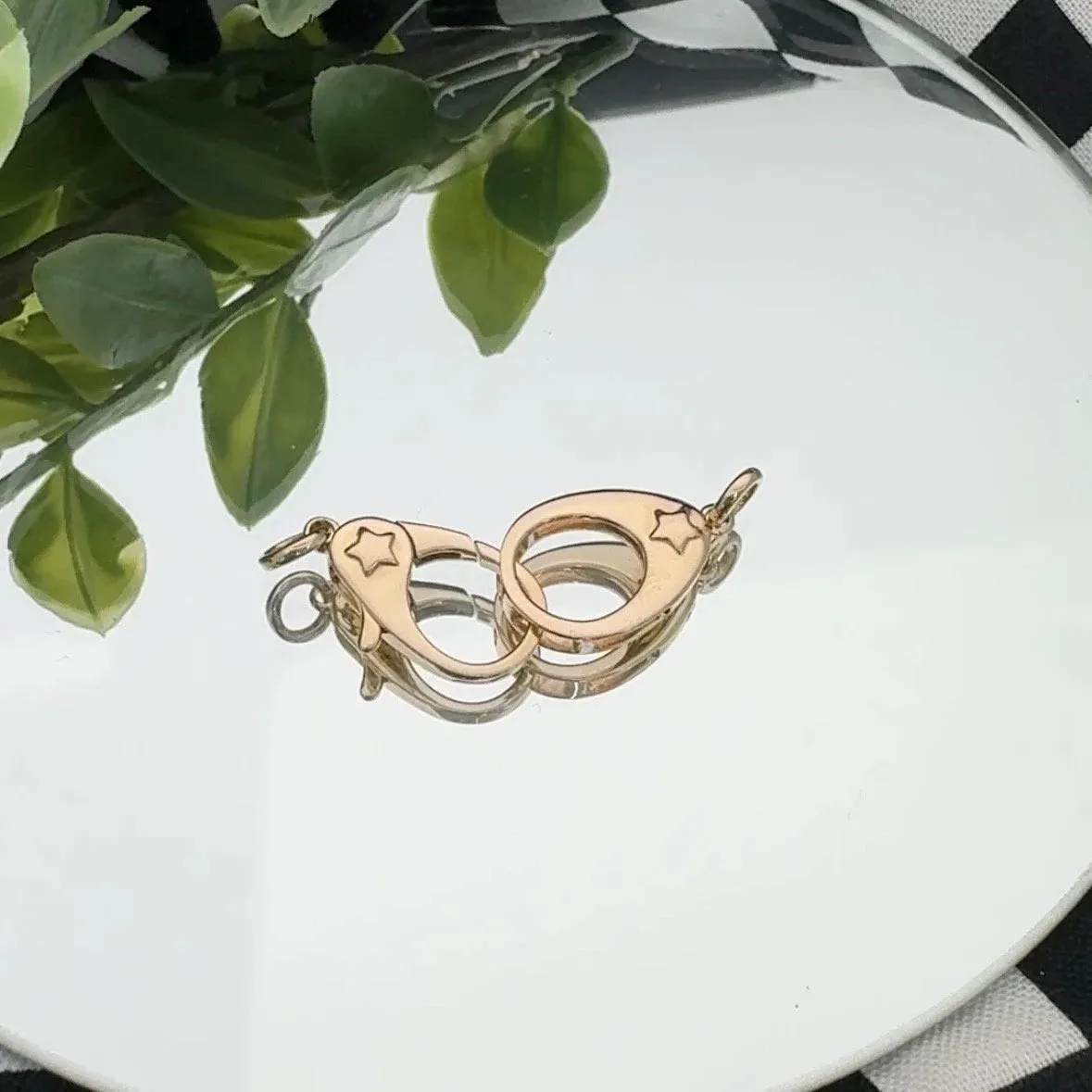 Solid Gold Handcuff Charm