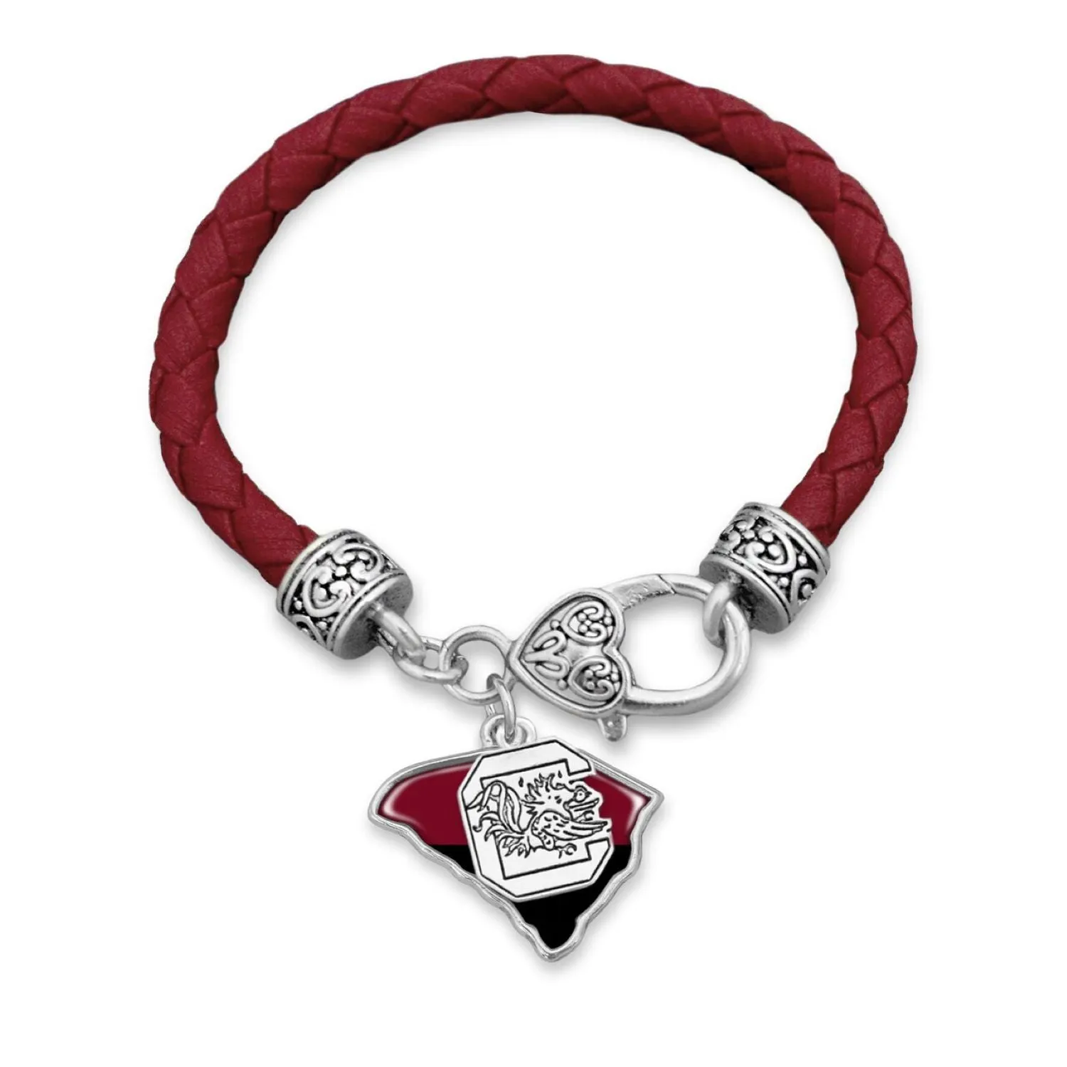 SOUTH CAROLINA GARNET TARA STATE BRACELET